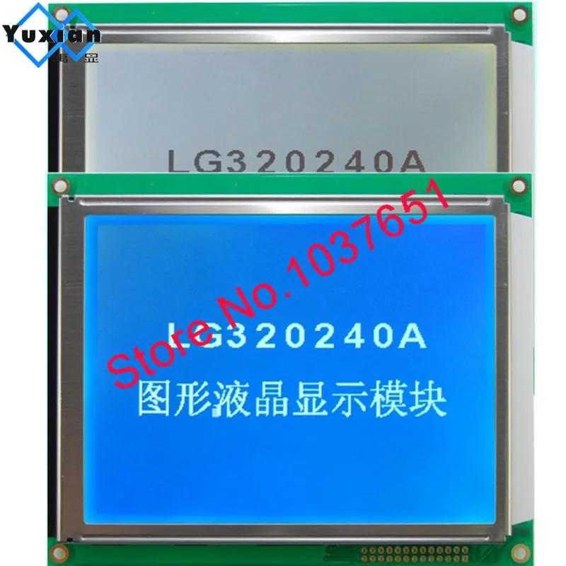 320x24 0 Panel wyświetlacza Lcd RA8835 niebieski lub FSTN biały Panel dotykowy LG320240A zamiast WG320240C0-TMI-TZ # HG32024014