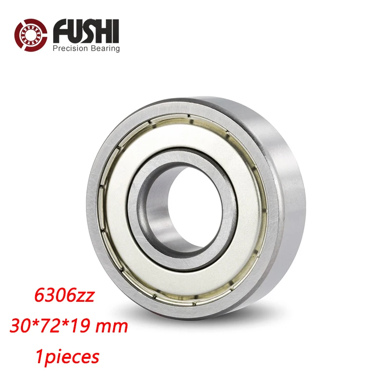 

6306ZZ Bearing 30*72*19 mm ABEC-3 ( 1 PC ) For Blower Vacuums Saw Trimmer Deep Groove 6306 Z ZZ Ball Bearings 6306Z