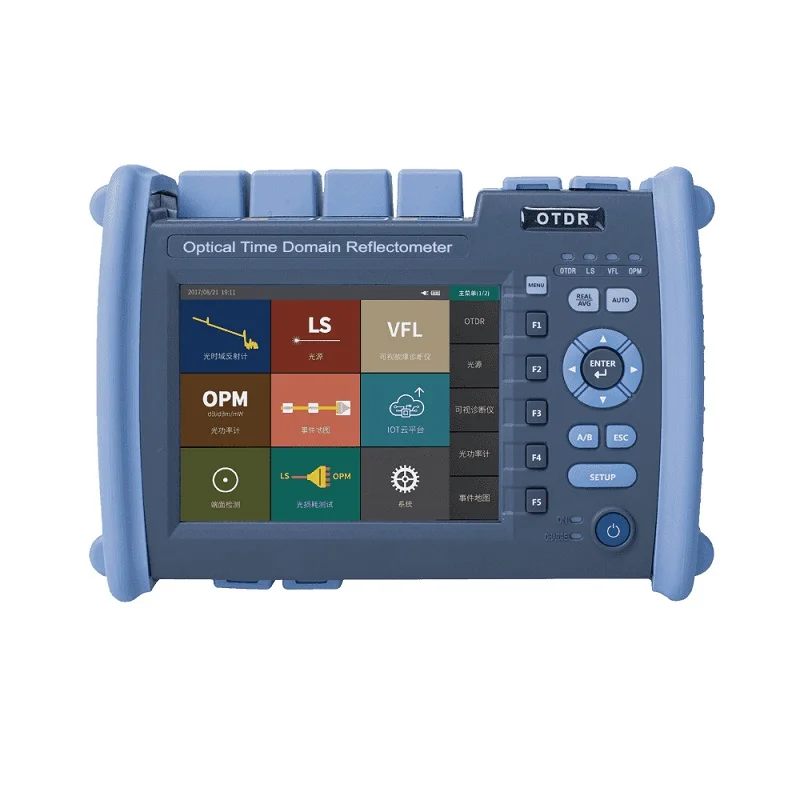 Handheld NK6000 OTDR 1310/1550 35/33dB Integrated ,Touch Screen Optical Time Domain Reflectometer