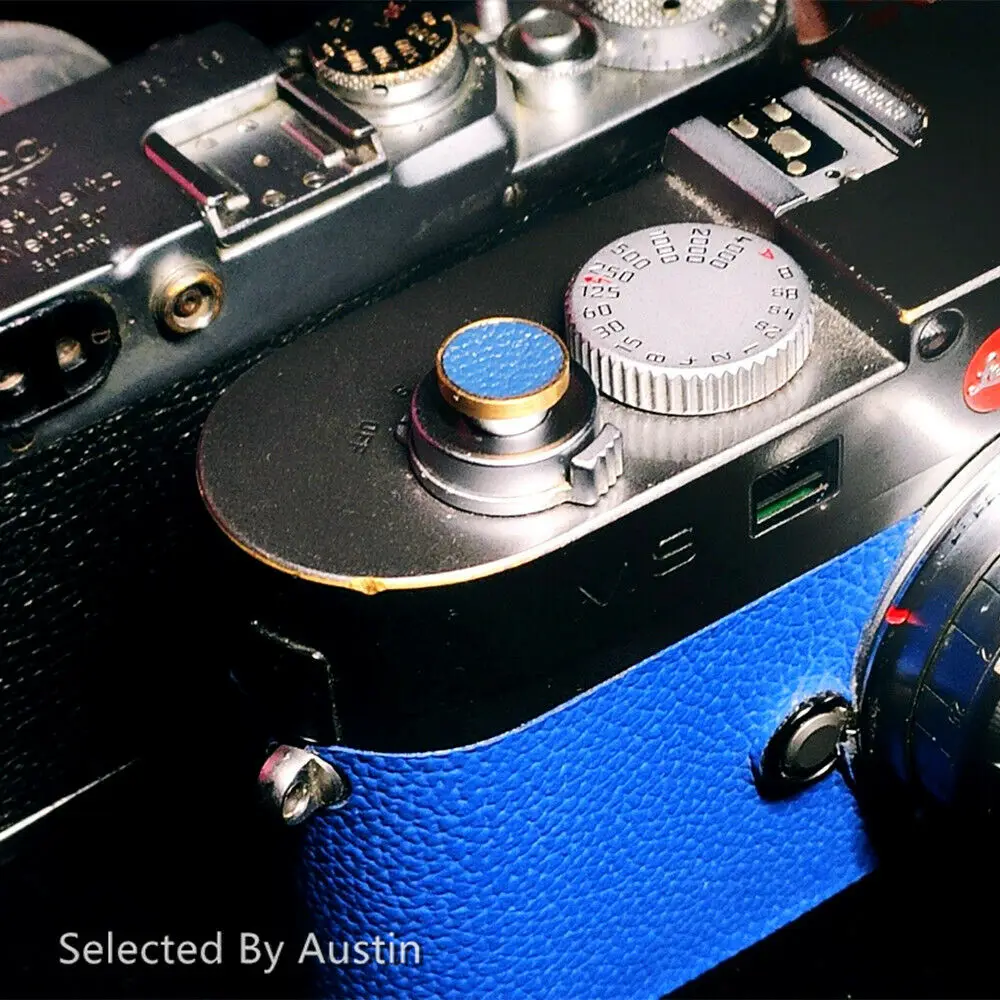 Латунная кнопка спуска затвора в стиле ретро для Leica Fuji Olympus Nikon Canon