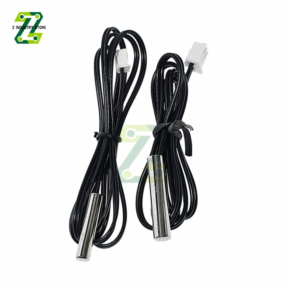 5m/10m NTC 10K 3950 Thermal Waterproof Cable 10K 1% 3950 Waterproof Digital Temperature Sensor Probe Thermistor Cable