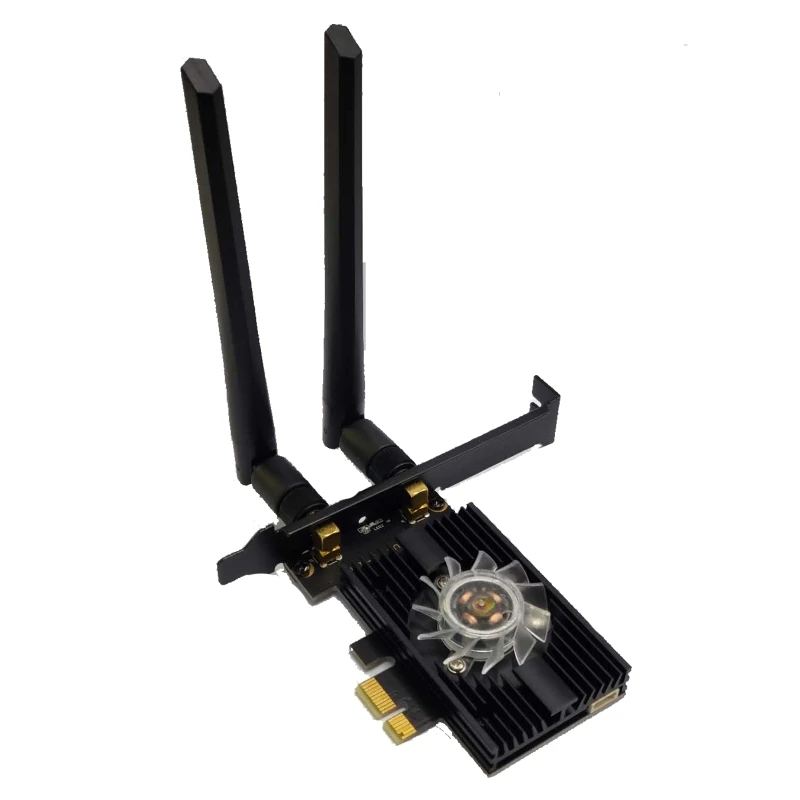 

Colorful Fan AX200 PCI-E WiFi 6 Card Dual Band 2.4G / 5.8Ghz Network Card BT 5.2 Wireless Network Card Support Mu-mimo