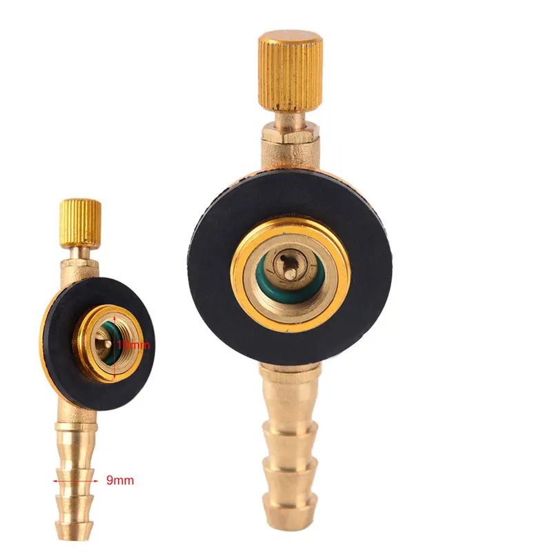 2styles Camping Gas stove regulating valve Safe Switching Charging Inflatable Valve Adapter for Flat Tank Liquefied Cylinder