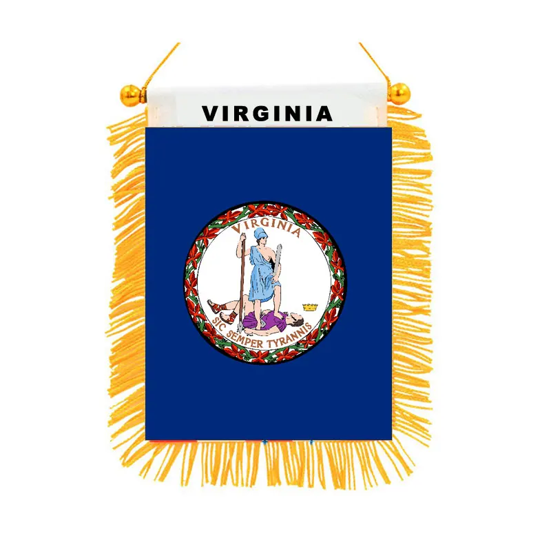 High quality flag small party event supplies atmosphere rendering flag Virginia flag