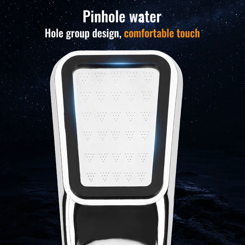 Chrome Brass Wall Mounted Rain Concealed Shower Set With Handheld Showera