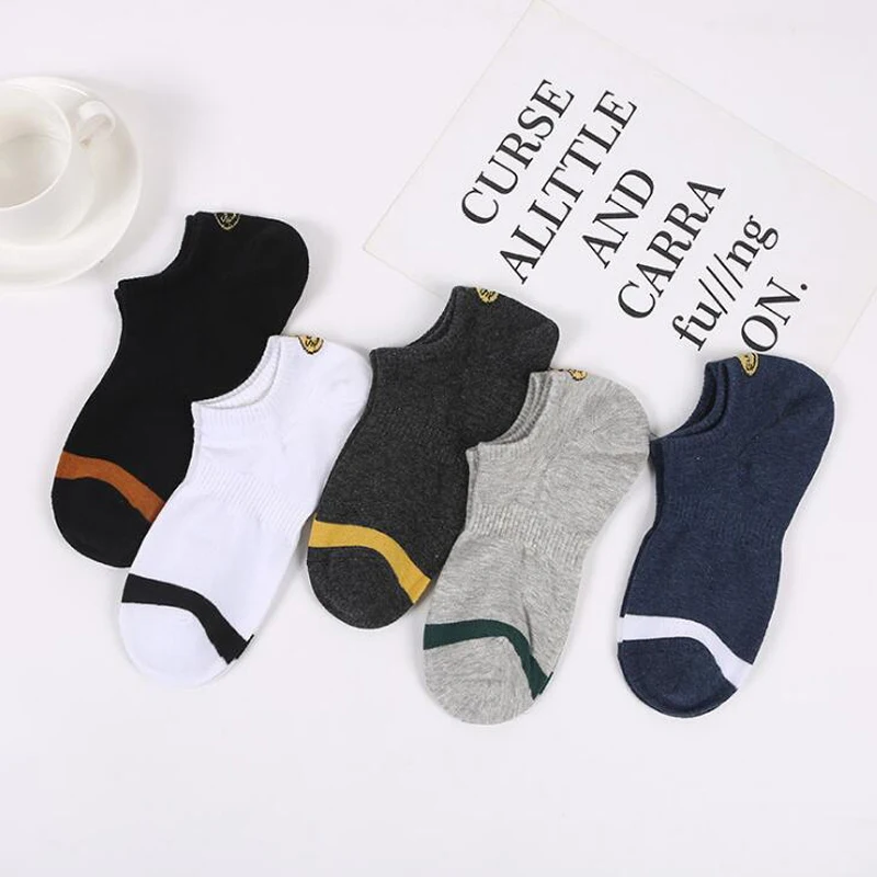 20 Pairs النساء الجوارب تنفس جوارب رياضية بلون قارب الجوارب مريحة القطن الكاحل الجوارب أبيض أسود السكري الجوارب