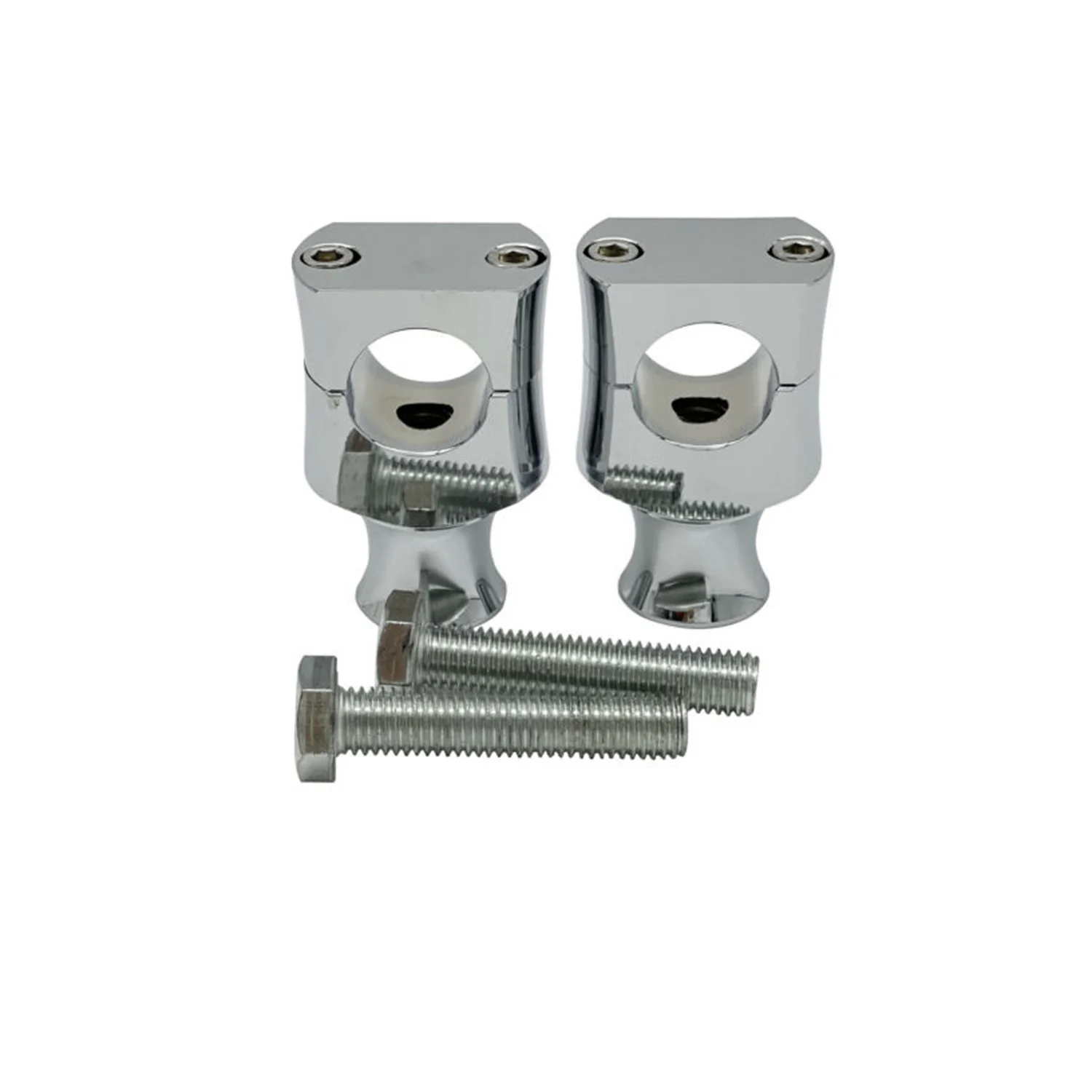 Morsetto riser manubrio 1 "25mm adatto per Harley Touring Sportster Softail Honda, Suzuki, Yamaha, Kawasaki