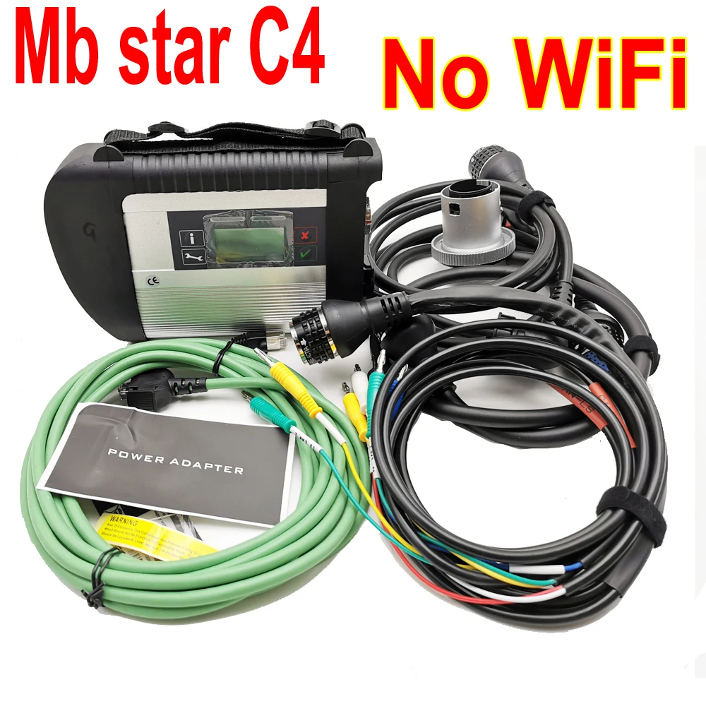 

MB star c4 NO WiFi Diagnostic Tool MB C4 SD connect 2023 SSD c4 with Free DTS Monaco/Vediamo for Cars/Truck