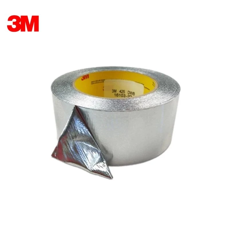 3M 425 Versatile Aluminum Foil TapeMasking Shielding Splicing, 3INx60YD,( Pack of 1) , Dropshipping