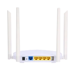 Wireless Router 2.4G 300Mbps WiFi Router with 4 External Antennas for 4G USB Huawei E3372 Modem Support openWRT/Omni II