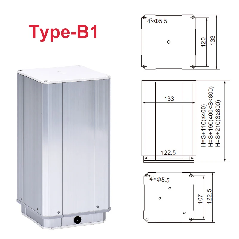 Electric Lifting Equipment Telescopic Device 2500N DC24V Column Adjust Table Leg Laboratory Motor Control Desk Pillar Tatami