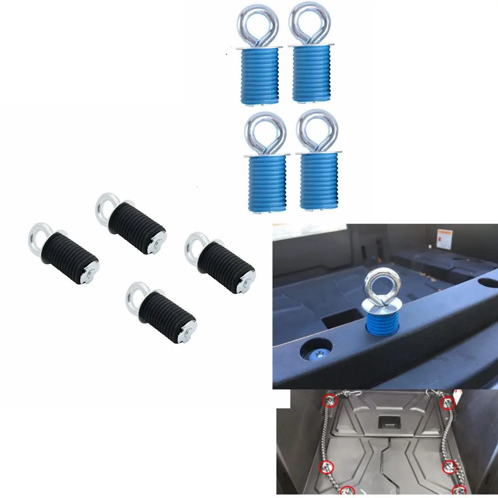 1/4/8 Pcs ATV Tie Down Anchors for Polaris RZR 900 1000 XP Turbo Sportsman 450 570 850 ACE