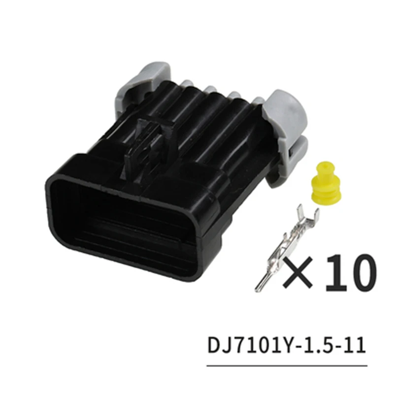 20 Set 10 Pin 1.5 Series Automotive Waterproof Connector with Terminal DJ7101Y-1.5-11/21 10P