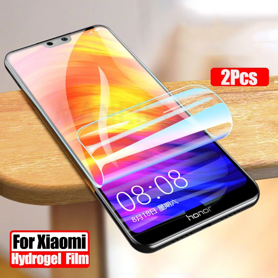 

2Pcs 20D Silicone Soft TPU Hydrogel Sticker Film For Xiaomi Mi 9 SE A3 CC9 9T Pro Screen Protector For Redmi K20 Note 7 Pro