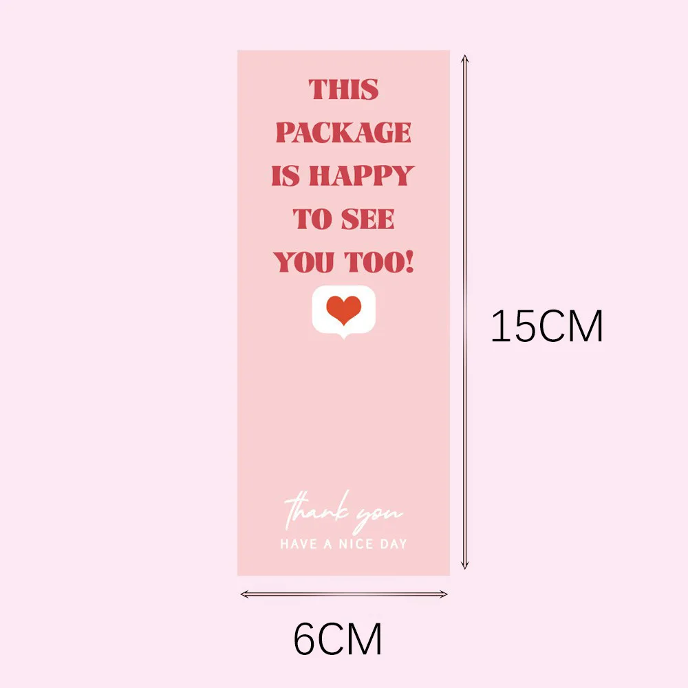 20-50pcs This Package Nice To Meet You Too Sticker Seal Label Thank You Small Business Handmade Merchandise Decoration Stickers