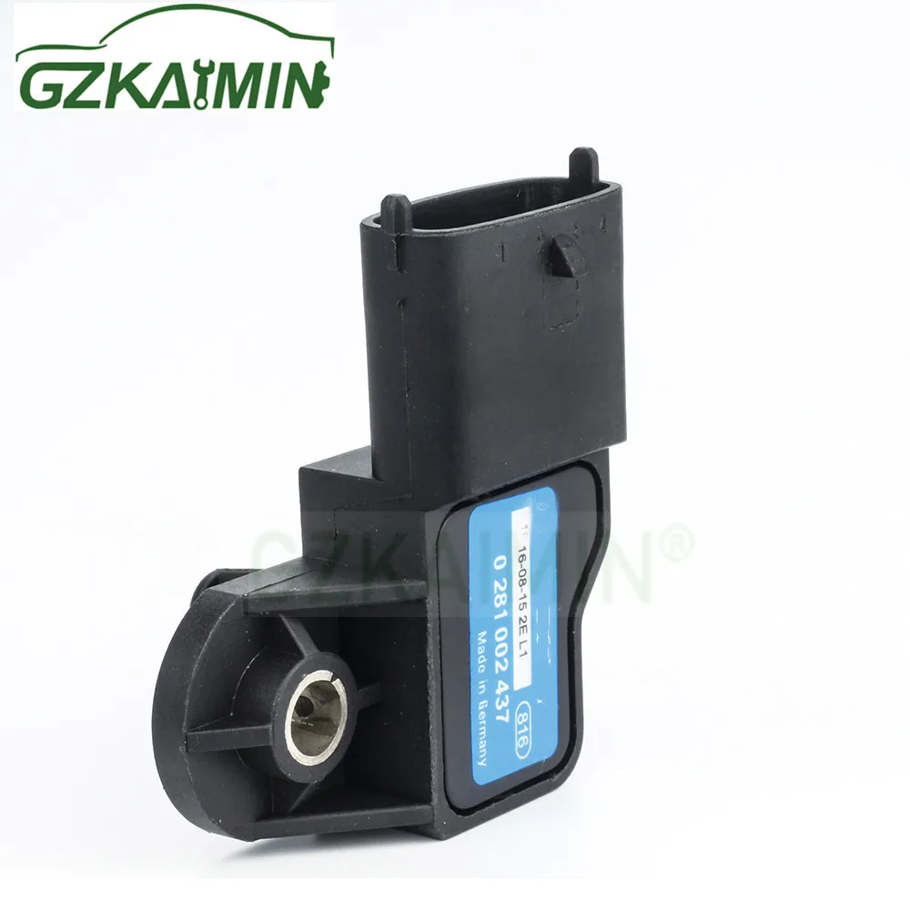 NEW MAP PRESSURE MAP SENSOR OEM 0281002437 0 281 002 437 FOR For Vauxhall For Opel For Fiat K-M