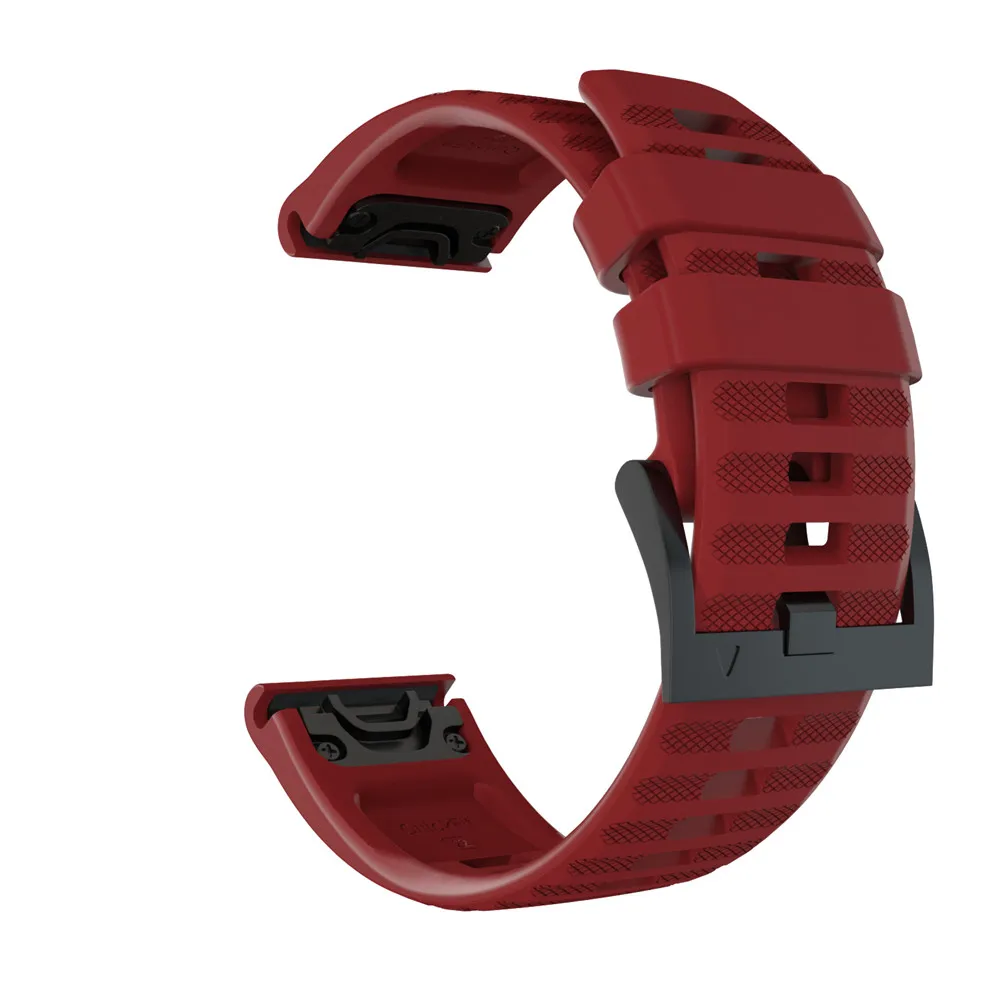 26mm Sport-Uhrenarmband für Garmin Fenix 8 7 6X 5X Plus Fenix 3 3HR Uhrenarmband Schnellverschluss Einfache Montage Armband – Detail 25