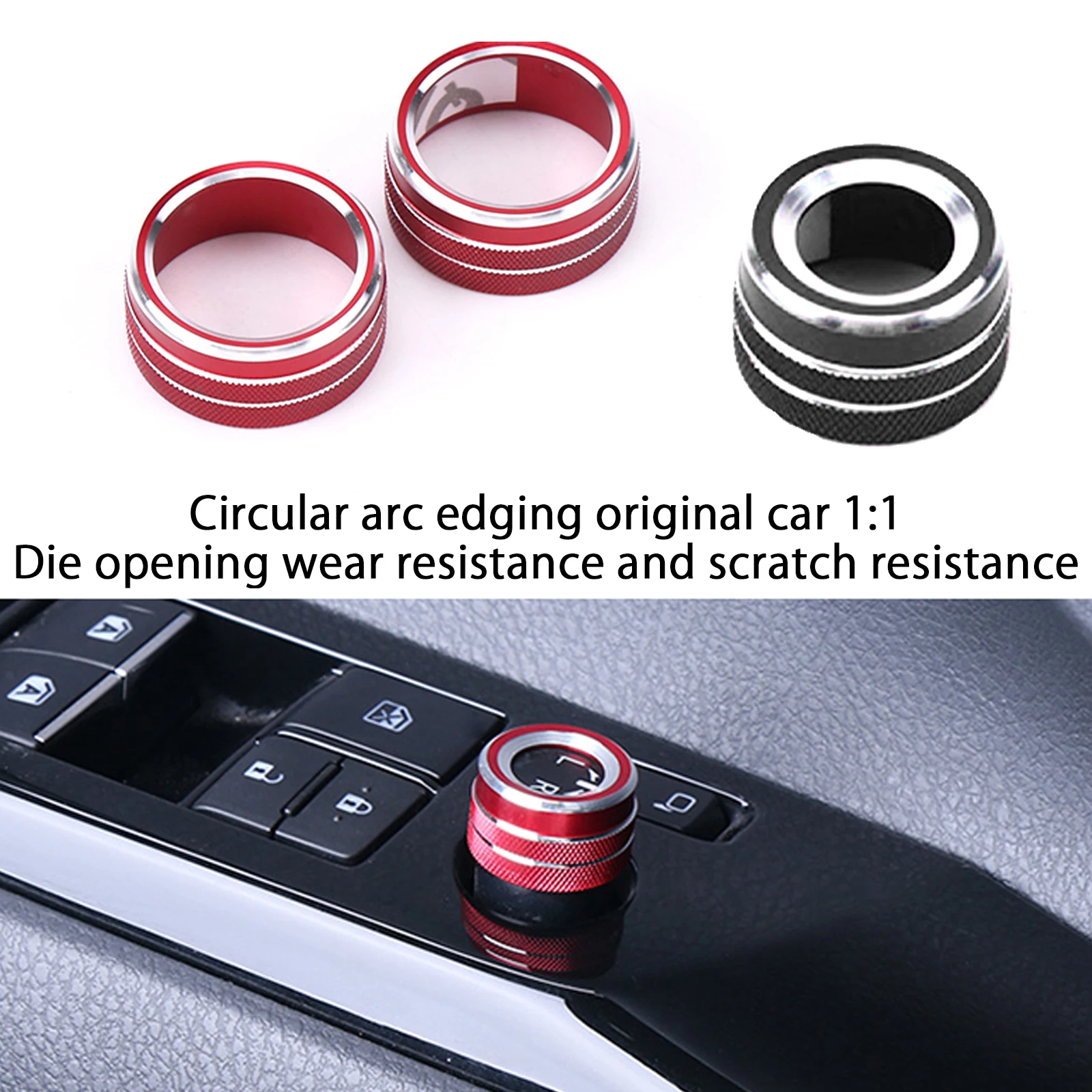 Car Mirror Control Switch Trim Cover For Toyota 2019 Corolla Camry 70 GR YARiS Cross Esquire Noah Voxy Avalon Granvia Venza 2020