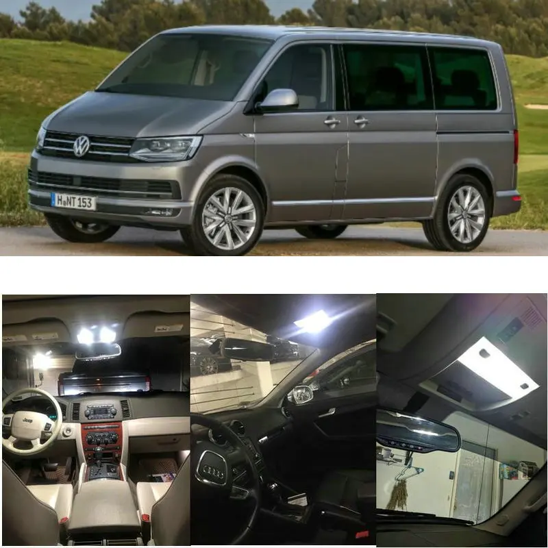 

LED interior lighting complete set For VW T5 Caravelle GP T5 Caravelle LR T5 Multivan T5 Transporter T6 Multivan