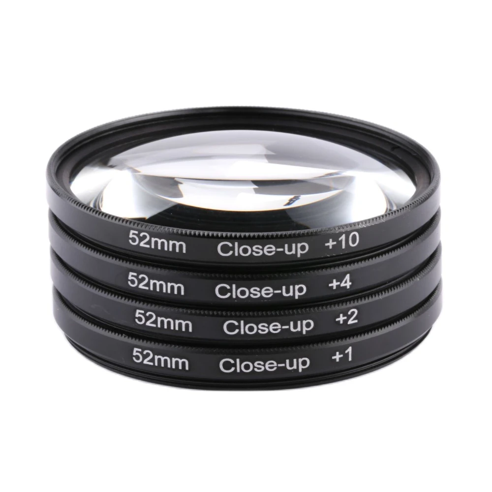 Close Up Macro Filter +1 +2 +4 +8 +10 Close-UP 49 52 55 58 62 67 72 77 82mm for Canon Nikon Sony Camera Lens Filters