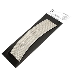 Sintoms E241138 Elite Series Nickel Silver Extra Hard 2.4mm Medium Fret Wire Set for Fender Squier Electric Guitar