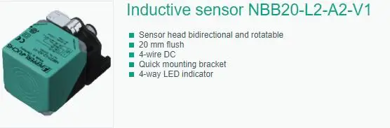 NBB20-L2-A2-V1 187548 Inductive sensor