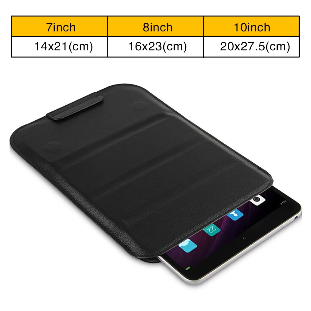 Universal Tablet Bag Case Magnet Pack iPad Sleeve Magnetic Stand Cover Pouch Folding PU Leather Holder Printed Daisy