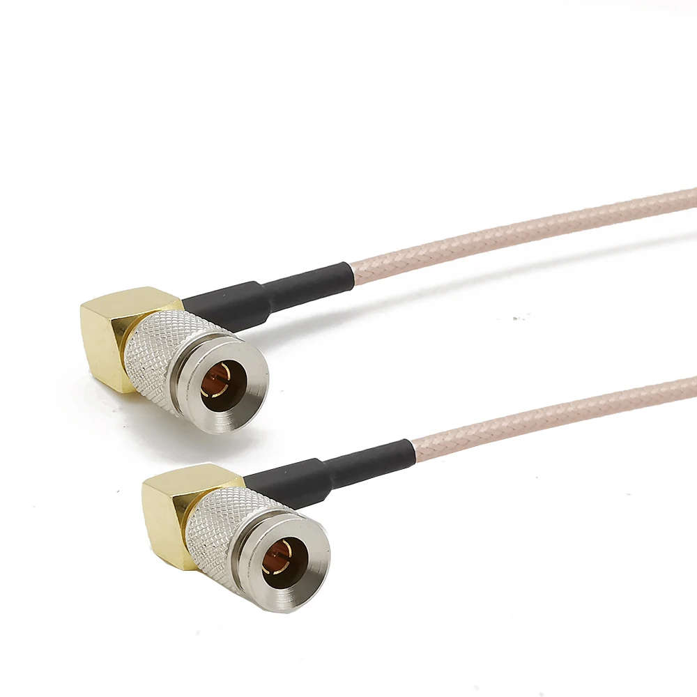 Rechten Winkel DIN 1.0/2,3 Männlichen zu DIN 1.0/2,3 Stecker Stecker 75 Ohm RG179 Vedio SDI Kabel für HD SDI 3G SDI Vedio Rekord 10-80CM