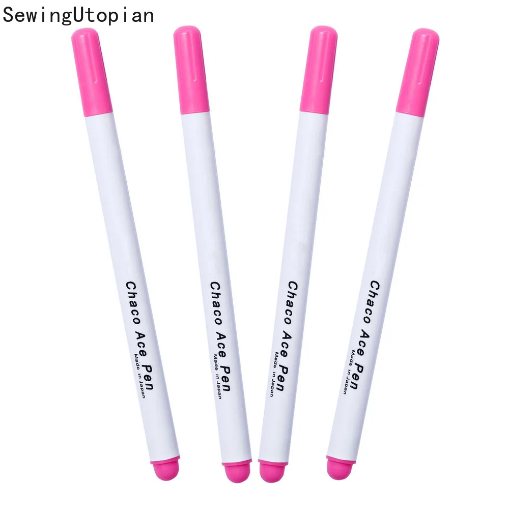 4PCS Fabric Markers Soluble Sewing Water Erasable Pens Grommet Ink Marking Pens DIY Needlework Sewing Accessories Marker