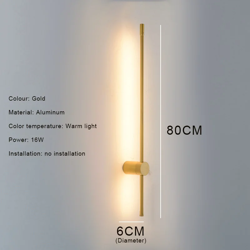 Moderna lâmpada de parede led para sala estar quarto cozinha aleatória luzes decorativas iluminação interior luminárias luminaria AC85-260W