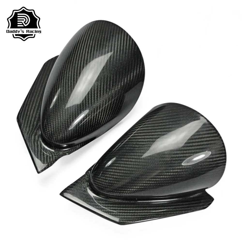 

Carbon Fiber Rear Mirror Covers Fit For Evo 7 8 9 Ra Style Electricc RHD Mirror Cover