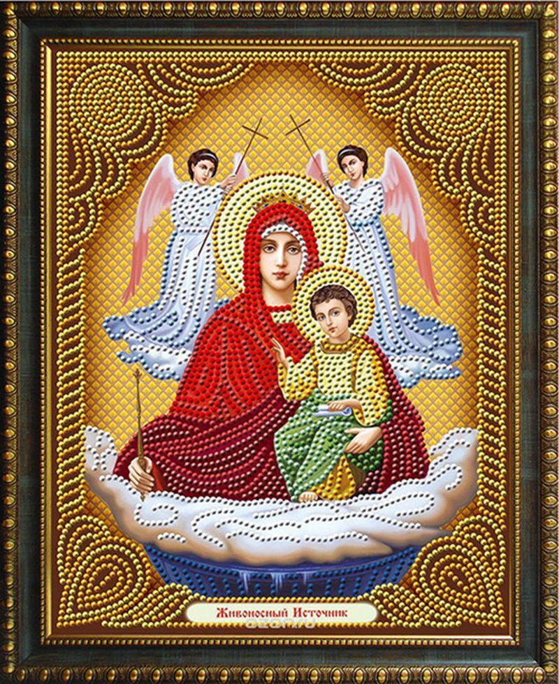 Religion Icon of Leader Diamond Mosaic True religious men diamond embroidery rhinestones 30*40CM 5D DIY Diamond Paintings