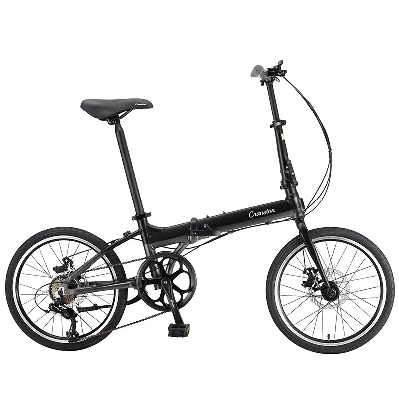 7-speed Aluminum Alloy Folding Bicycle Bike Adult Portable Urban Multi Speed Small Wheeled Bikes Foldable City Bicycles