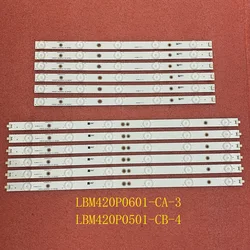12 PCS/set LED backlight strip for LBM420P0501-CB-4 42PFL3018T 42PFL3208H 42PFL3008D 42PFL3108K 42PFL3108H 42PFL3508G 42PFL3188H