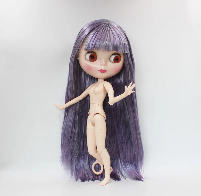 

Free Shipping Top discount 4 COLORS BIG EYES DIY Nude Blyth Doll item NO.746J Doll limited gift special price cheap offer toy