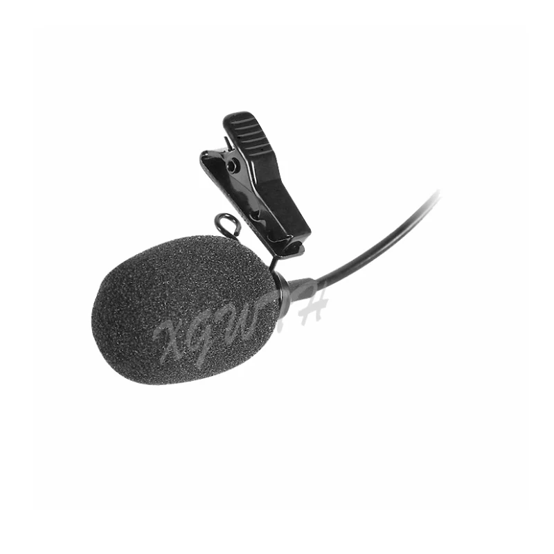 Imagem -03 - Xgwth Mini Microfone Cardioide para Lapela Fone de Lapela Estéreo com Condensador para Sennheiser Transmissor sem Fio Bodypack 3.5 mm com Tampa