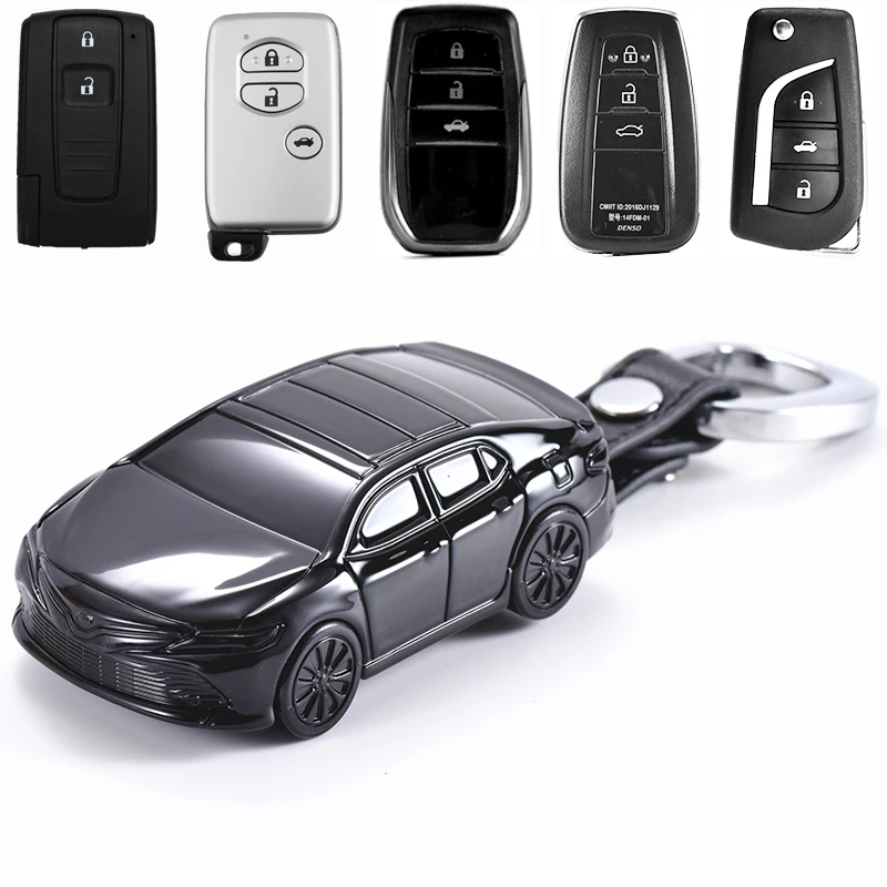 

Car Model Remote Key Case for Toyota Camry Corolla RAV4 Avensis Yaris Prado 4Runner Avlon Fortuner Estima Previa Auris Key Cover