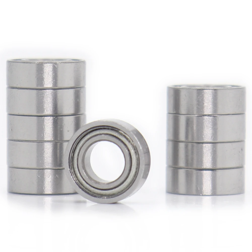 10PCS Inch Bearing  R1212 R133ZZ R144ZZ R155ZZ R156ZZ R166ZZ R168ZZ R188 ZZ RS Miniature Ball Bearings RC Model Parts