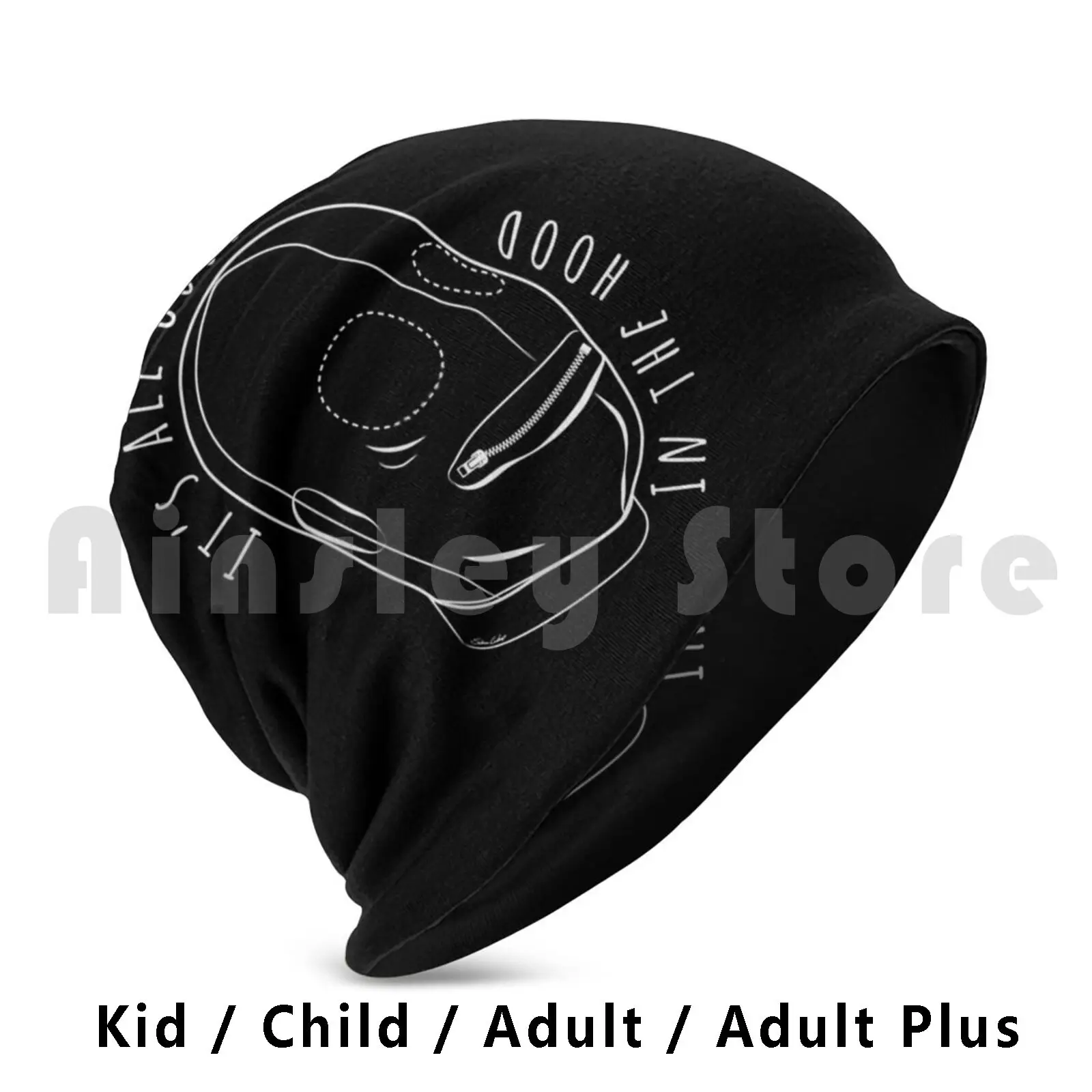 All Good In The Hood-Bdsm Funny Beanies Pullover Cap Comfortable Bdsm Fetish Kinky Kink Leather Kinkster Sex