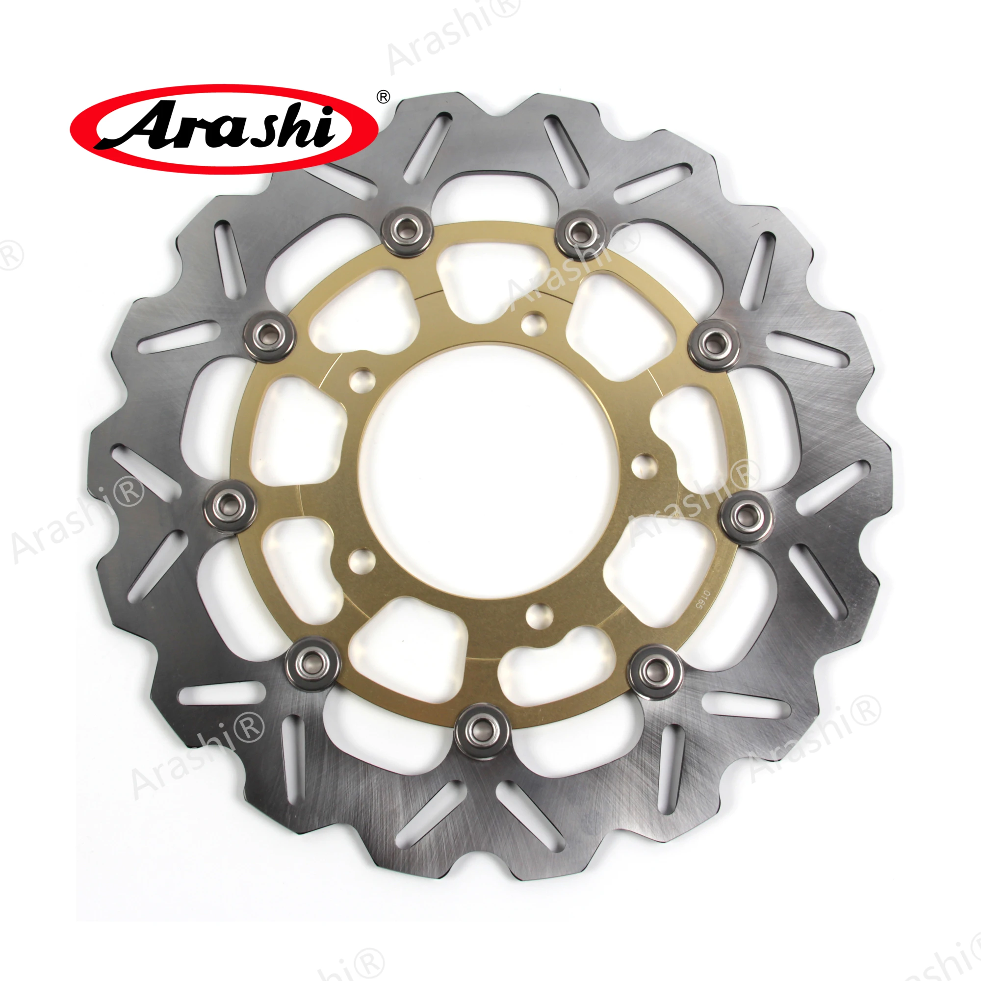 Arashi  For SUZUKI GSXR1000 2001 - 2021 CNC Front Rear Brake Disc Rotor Set GSXR GSX R 1000 GSX1000R 2007 2008 2009 2010 2011 K8