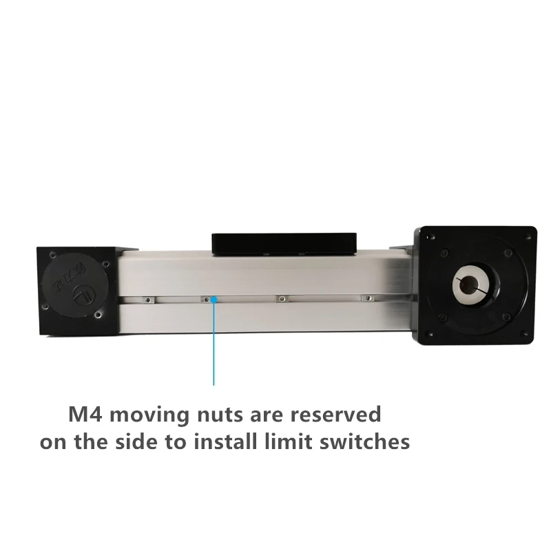 Imagem -05 - Tabela Linear da Corrediça da Correia Dentada Selada da Carga Pesada da Tabela Deslizante da Correia de Alta Velocidade do Módulo da Tabela Deslizante da Correia Dentada Mf60 para Nema 34