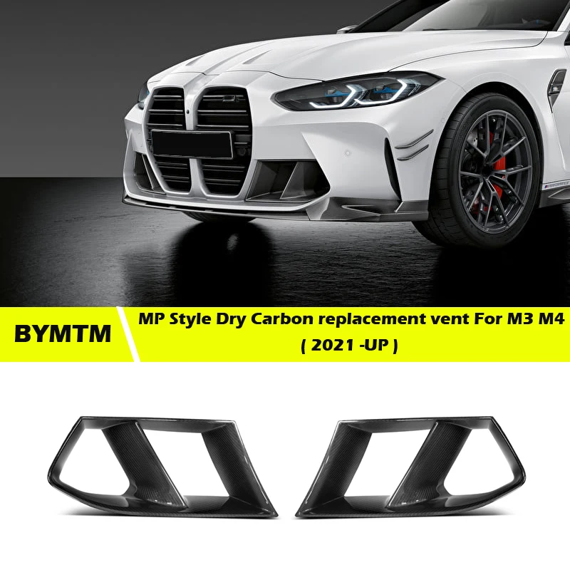 MP Style Dry Carbon fiber Bumper Front replacement vent For G80 M3 G82 G83 M4