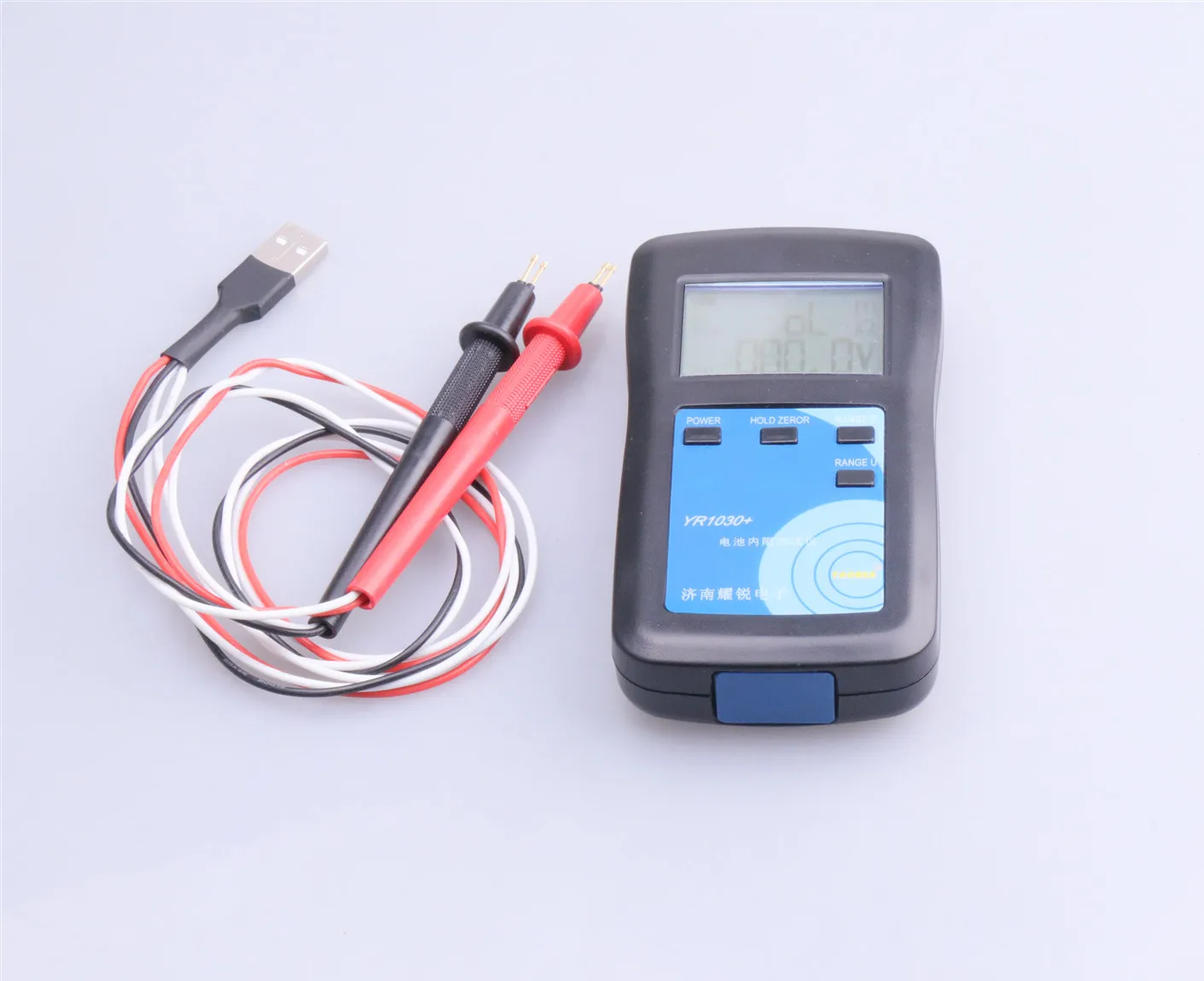 YR1030 Four-wire Lithium Battery Internal Resistance Tester Lead-acid Nickel-hydrogen Button Polymer Alkaline