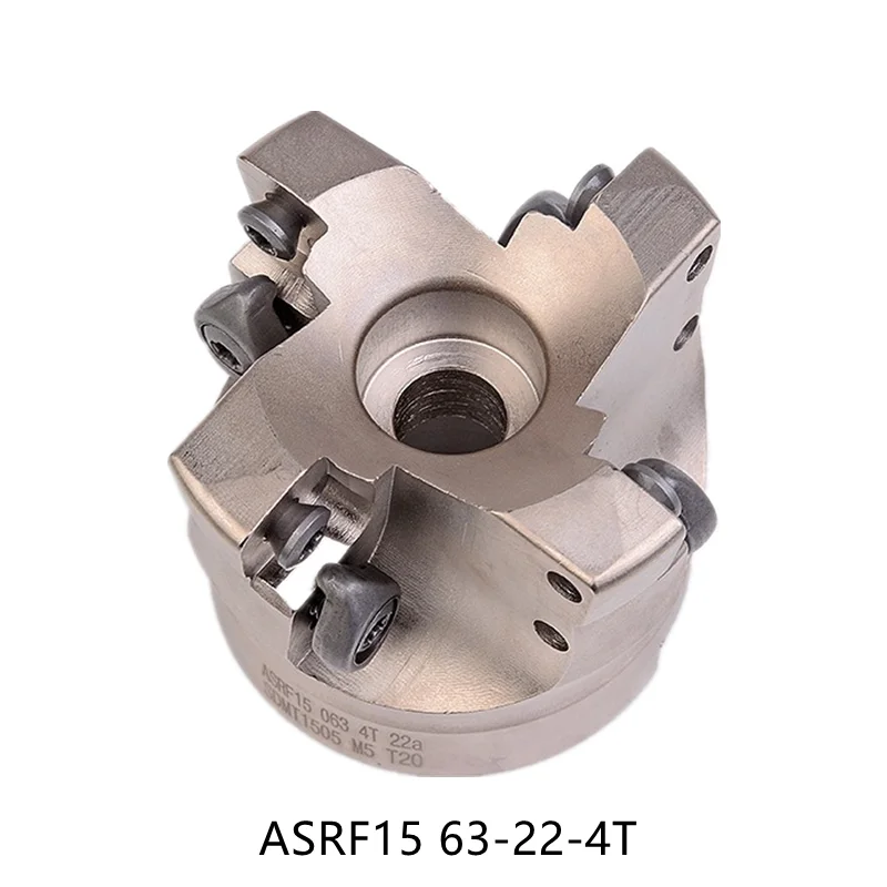 

1pc ASRF15-63-22-4T high feedrate Indexable face mill ASRF12MM face milling cutter