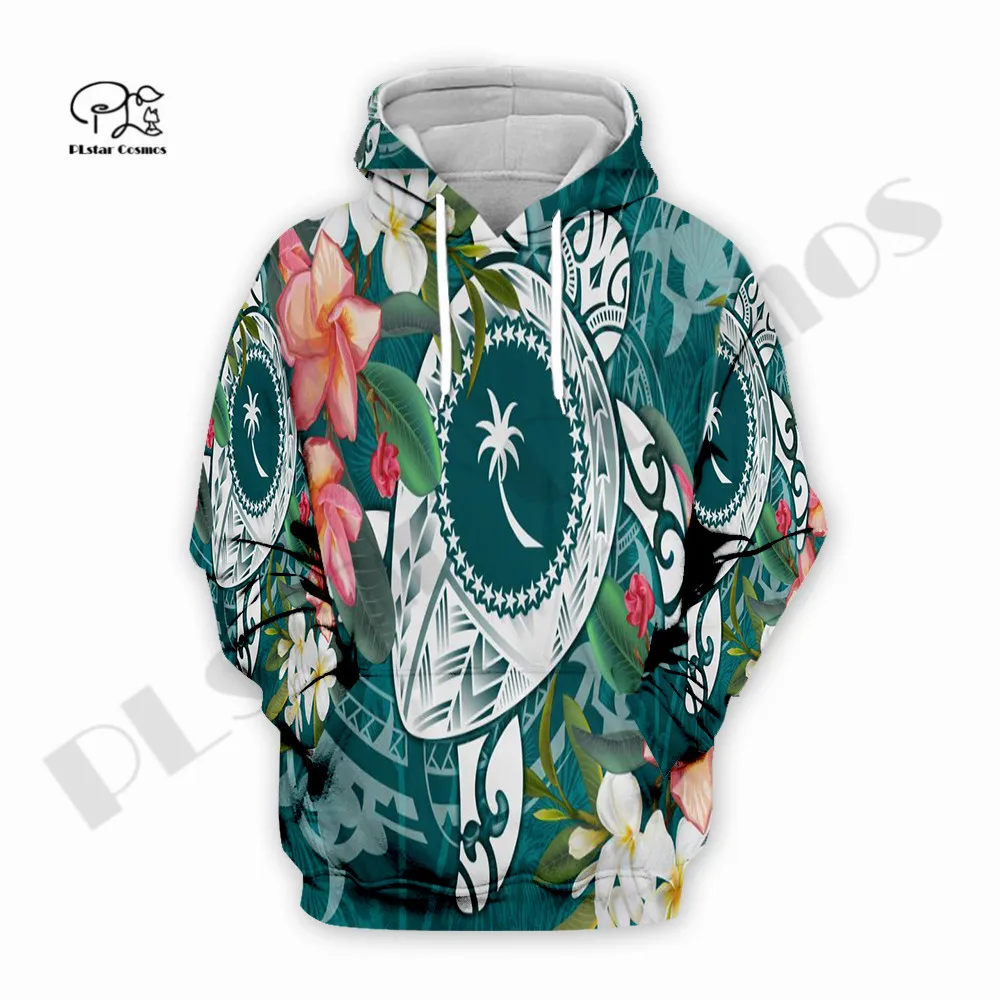 PLstar Cosmos 3DPrinted Newest Chuuk Island Tribal Tattoo Unique Harajuku Pullover Streetwear Unisex Hoodies/Sweatshirt/Zip A-4