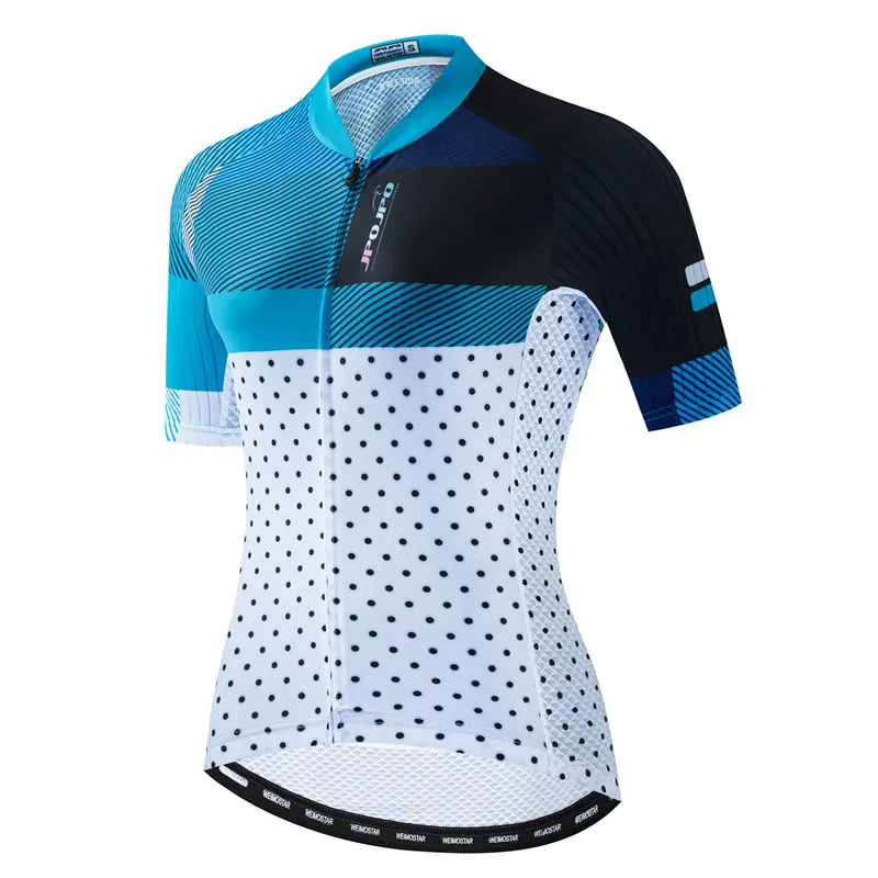 2021 Women Cycling Jersey Tops Summer Mountain Bicycle Clothing Maillot Ciclismo Short Sleeve MTB Bike Jersey Team Cycling Shirt