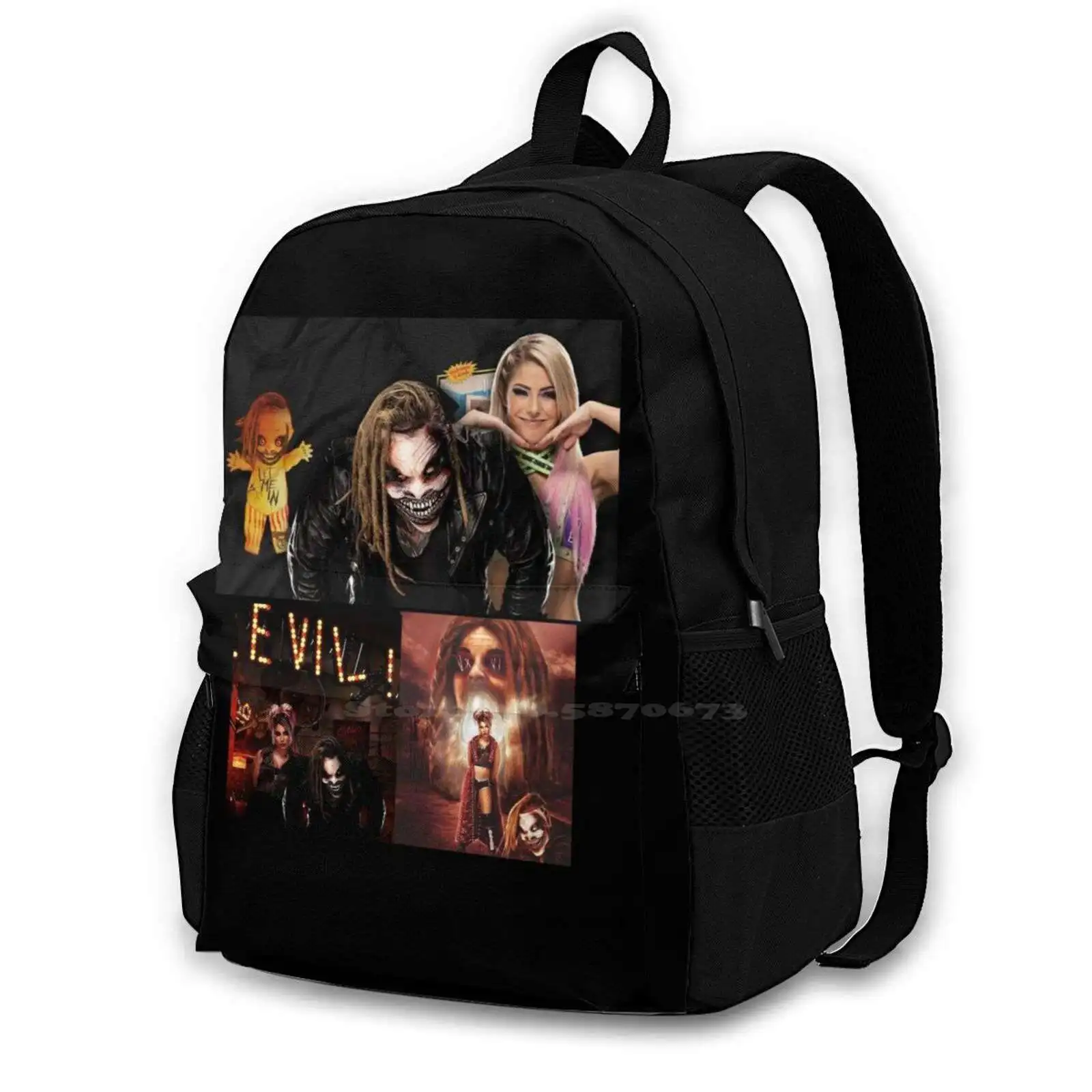 

The Fiend & Alexa Bliss Sister Abigail Women Men Teens Laptop Travel School Bags Alexa Bliss Alexa Bliss Alexa Bliss The Fiend