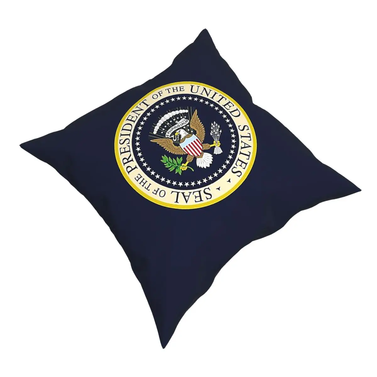 Donald Trump Presidential Seal Logo Pillow Cover Decoration USA United States Vote Election Cushions Throw Pillow for Home