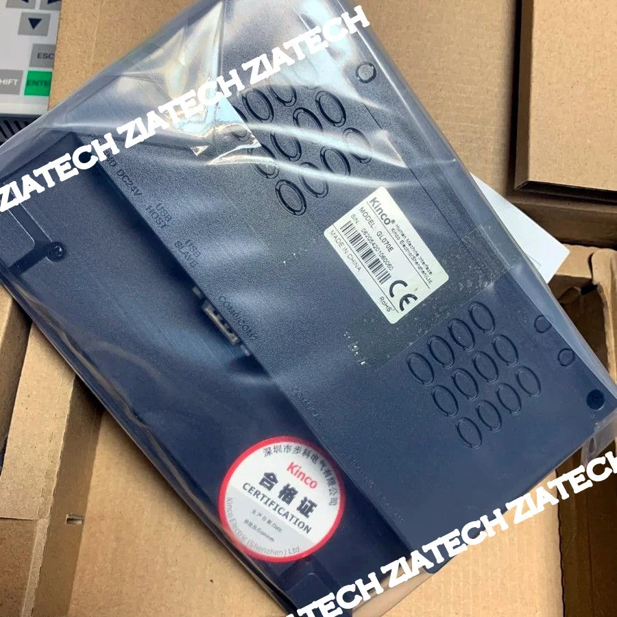 Kinco gl070 gl070e hmi tela sensível ao toque 7 polegada 800*480 ethernet 1 usb host nova interface de máquina humana atualizar mt4434te mt4434t