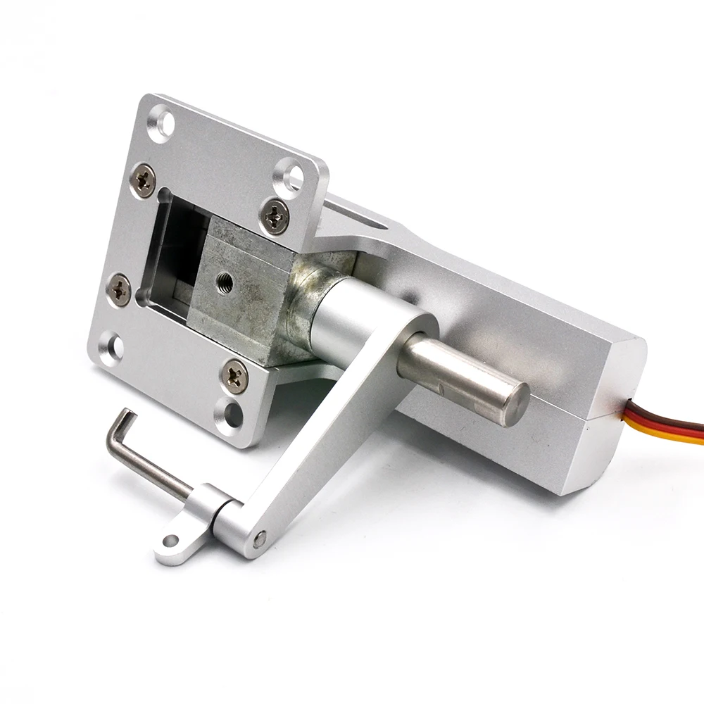 Tous les trains d'atterrissage à nez métallique/E-retracts 050 avec direction d'arbre d'essieu de bloc pour avion RC géant